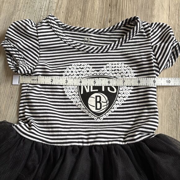 Brooklyn Nets NBA Sequin Tutu Dress Size 18 Months - Picture 6 of 8